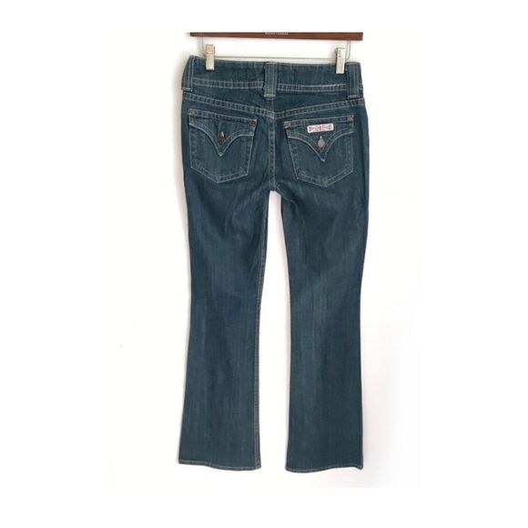 HUDSON SIGNATURE BOOTCUT BLUE JEANS LOW RISE WOMENS SIZE 26 - Picture 3 of 8
